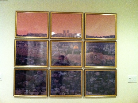 9 photos ~ 1" apart ~ window scenery effect